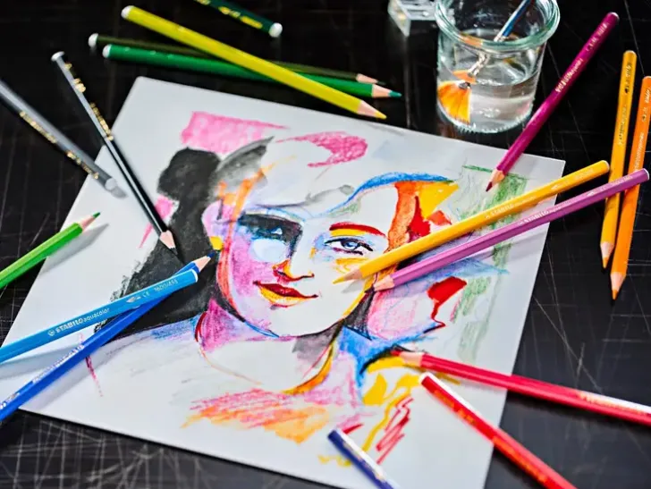 Akvarellipuuvari Stabilo Aquacolor 24-Varin Sarja