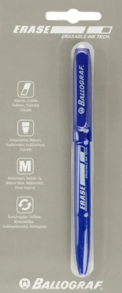 Ballograf Erase 1Kpl Sininen Pyyhittava Geelikyna