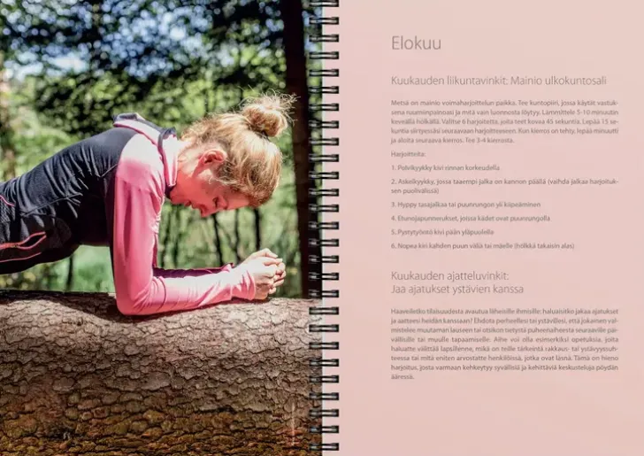 Burde Kalenteri 2024 Kuntokalenteri A5