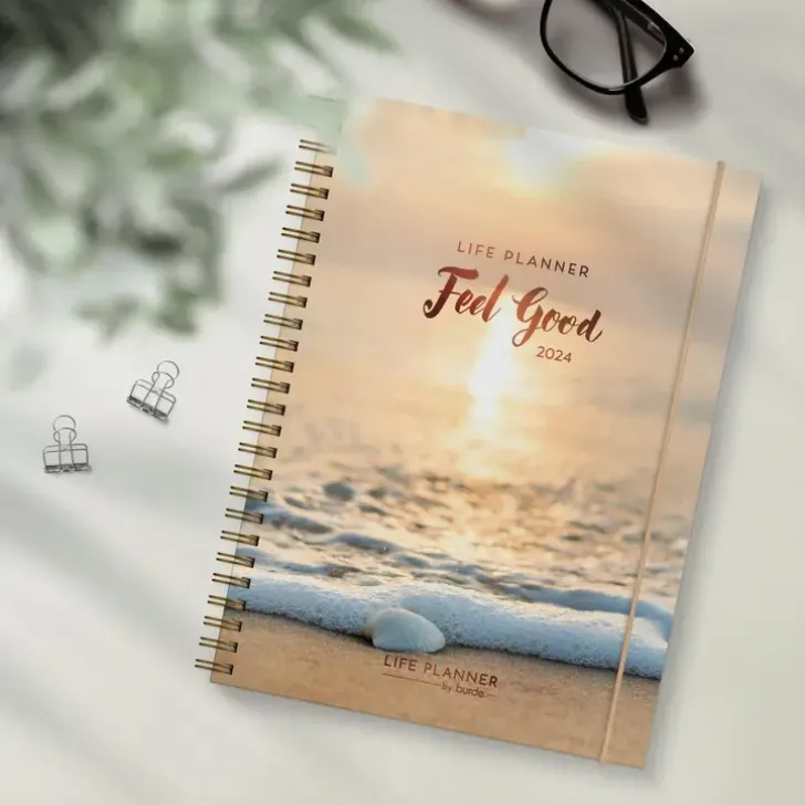 Burde Kalenteri 2024 Life Planner Feel Good