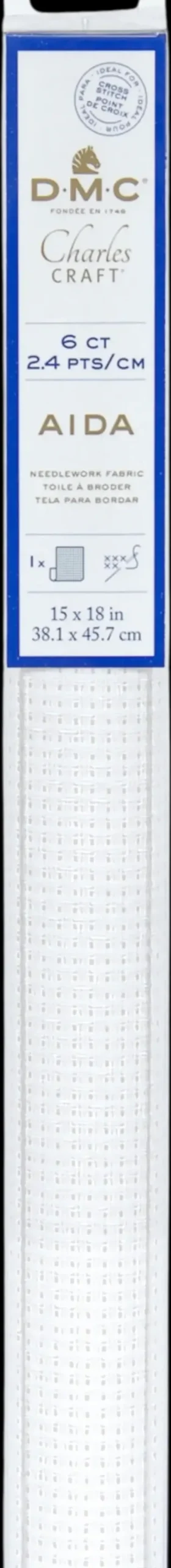 Dmc Tuftauskangas Aida 2,4 Valmispala Tuftaukseen 38,1X45,7 Cm
