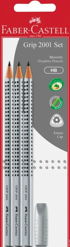 Faber-Castell Lyijykyna Grip 3Kpl