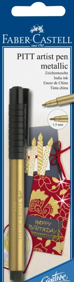 Faber-Castell Taiteilijakyna Pitt Kulta