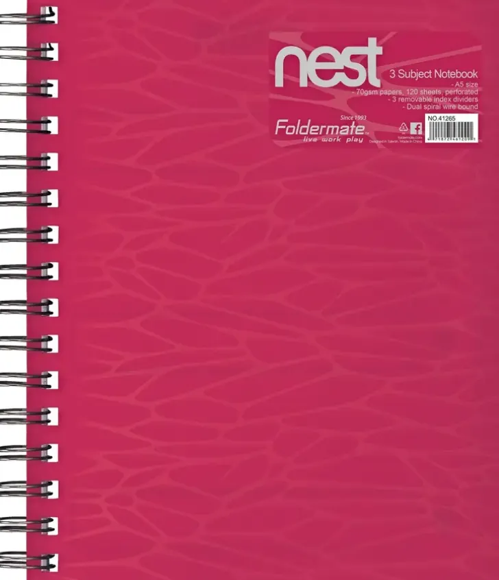 Foldermate Nest Kierrekirja A5