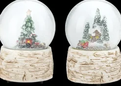 House Lumisadepallo Musiikilla Kuuset 15 Cm, Erilaisia