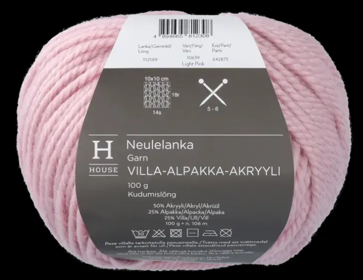 House Neulelanka Villa-Alpakka-Akryyli 112589 100 G
