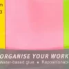 Info Notes Viestilappu 40X50Mm 3X100 Kpl Neon
