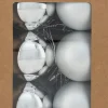 Joulupallo Hopea 12Kpl 5Cm