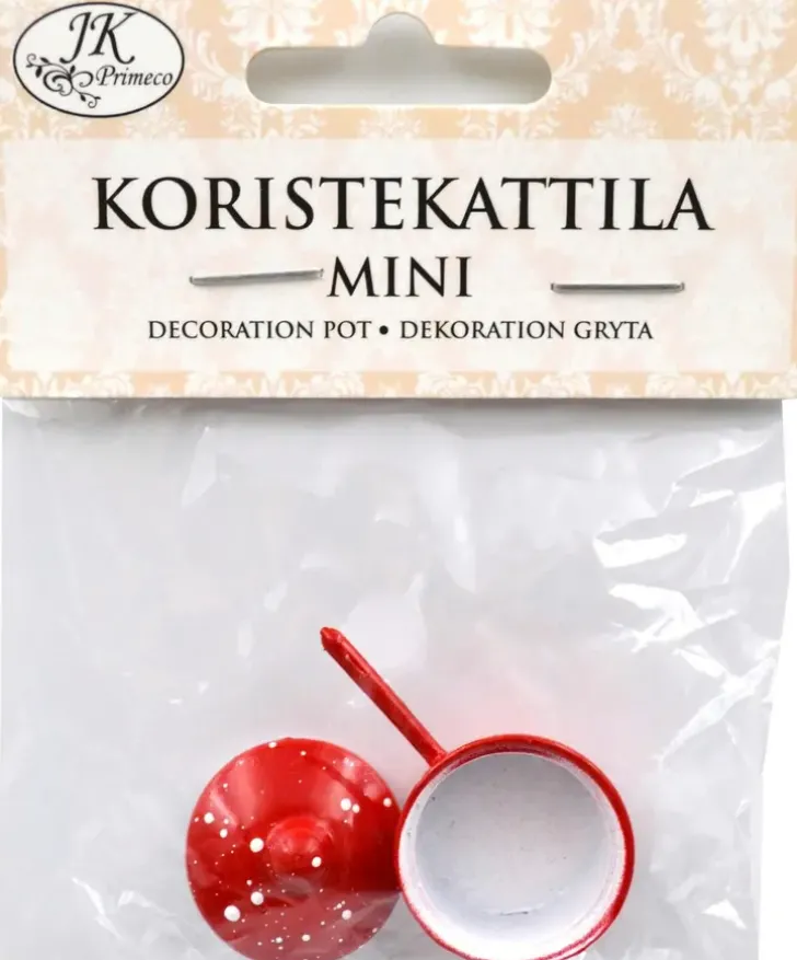 Koristekattila Punainen
