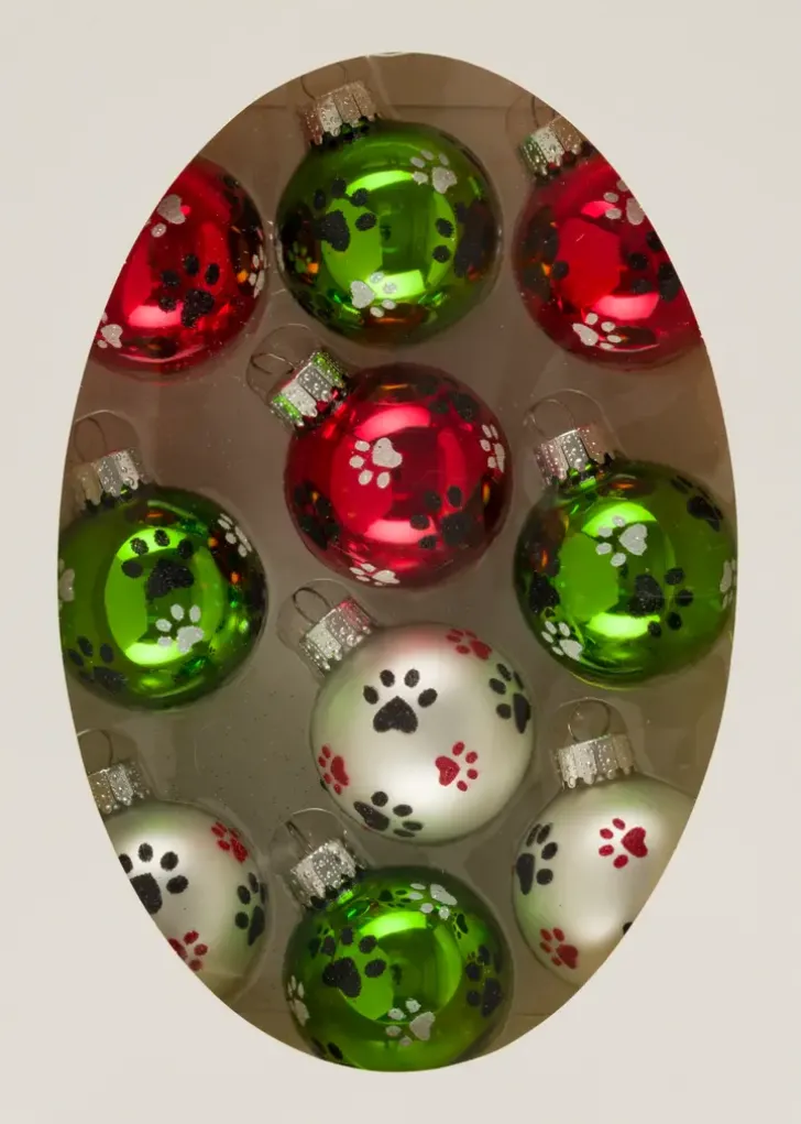 Lasipallo Tassu 4,5 Cm 10 Kpl