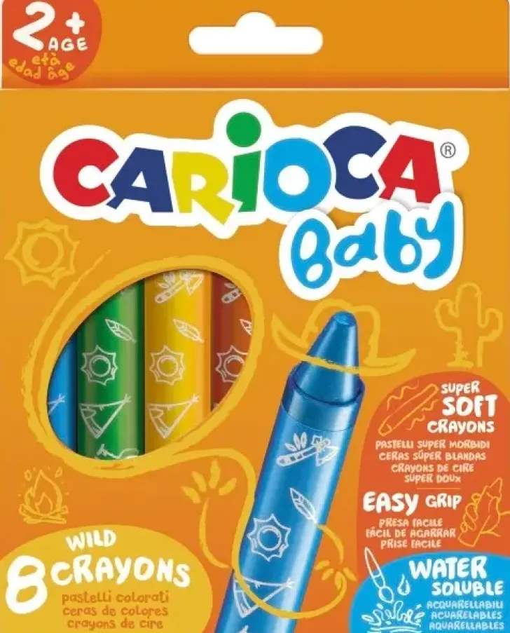 Lasten Variliitusarja 8 Kpl Carioca Baby Wild +2 Vuotiaille