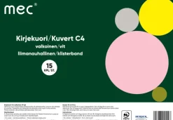 Mec Kirjekuori C4 Valkoinen 15Kpl