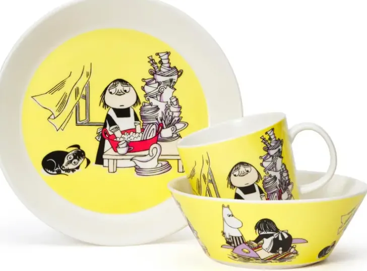 Moomin Arabia Finland Muumi Miisa Lautanen 19 Cm Keltainen