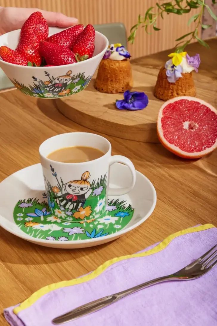 Moomin Arabia Muumi Pikku Myy Niitylla Lautanen 19 Cm