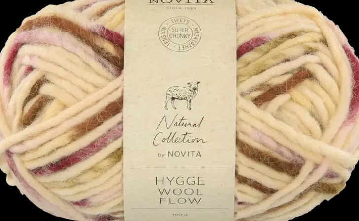 Novita Lanka Hygge Wool Flow 100 G Viikuna 936