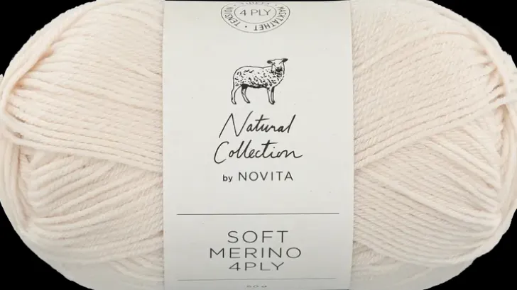 Novita Lanka Soft Merino 4Ply 50 G Mannapuuro 006