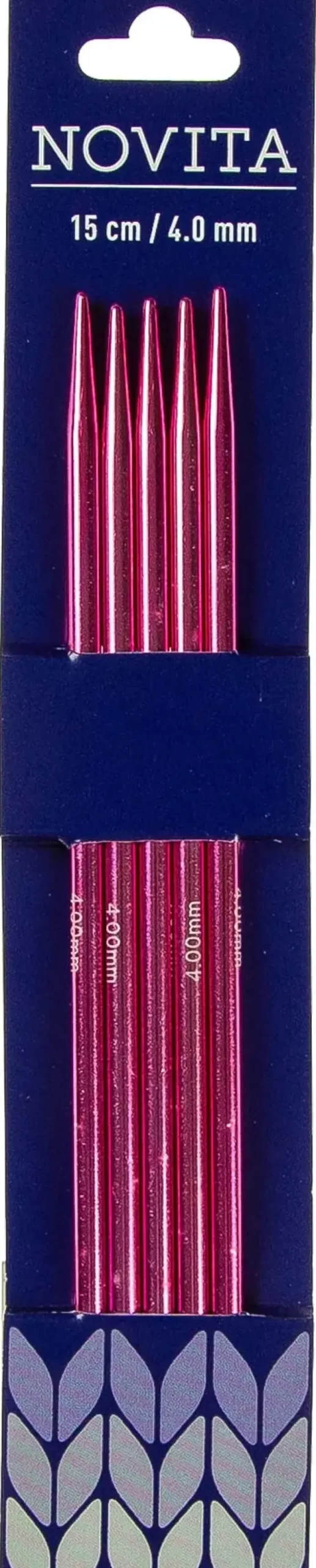 Novita Sukkapuikot 15Cm - 4 Mm Pinkki