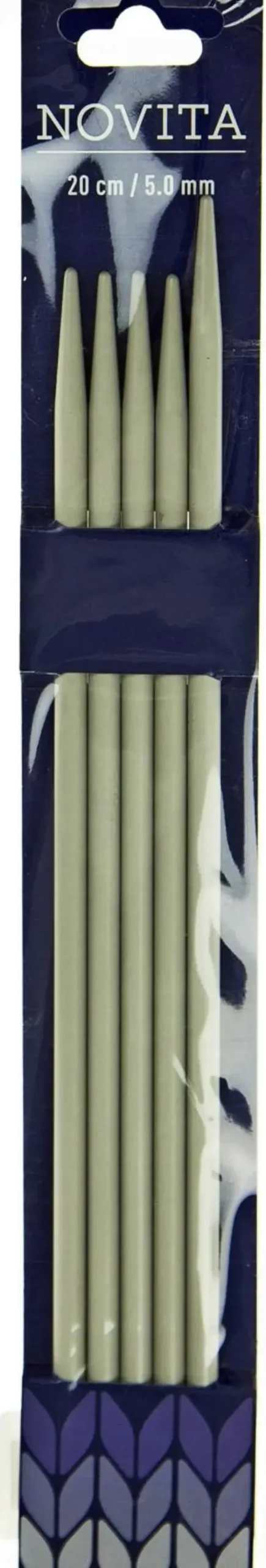Novita Sukkapuikot 20Cm - 5 Mm Harmaa