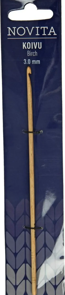 Novita Virkkuukoukku Koivu 15 Cm 3 Mm