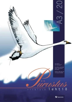 Paperipiste Piirustuslehtio A3/16