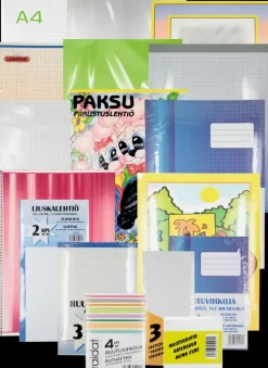 Paperituotteita Erilaisia