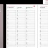 Poytakalenteri Aikamuistio Ommeltu 2024, Rose