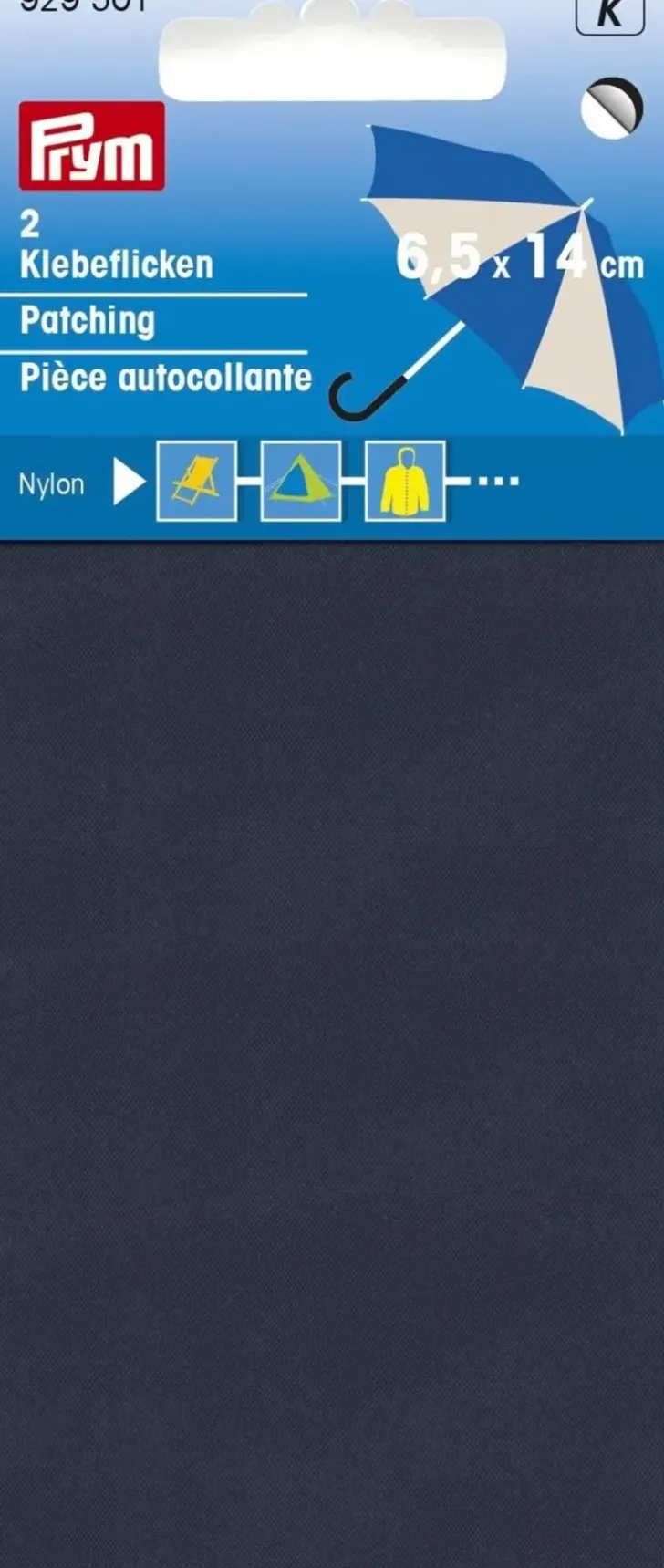 Prym Nylonpaikka Itseliimautuva 2Kpl 6,5X14Cm
