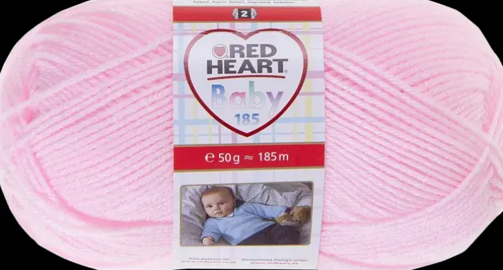 Prym Red Heart Neulelanka Baby 50G Punainen