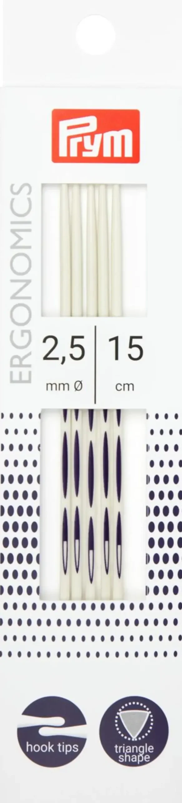 Prym Sukkapuikko Ergo 15Cm - 2,5 Mm