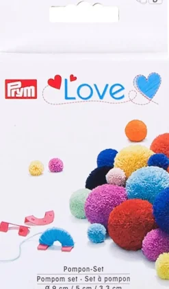 Prym Tupsuntekosetti 3Kpl 3,3Cm, 5Cm Ja 9Cm