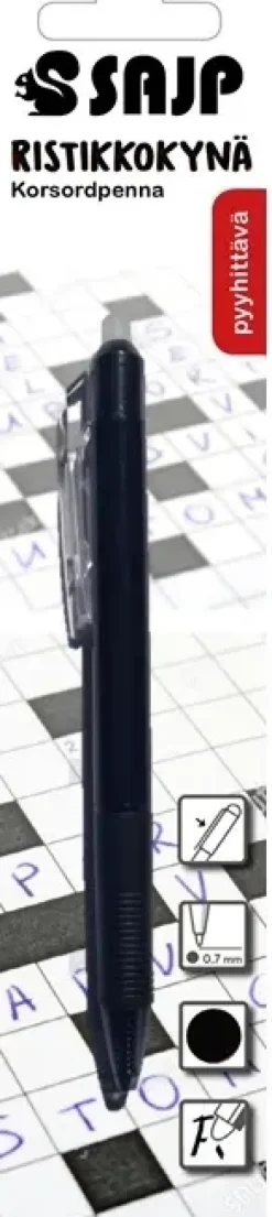 Ristikkokyna 0,7 Mm 1 Kpl Musta Sajp