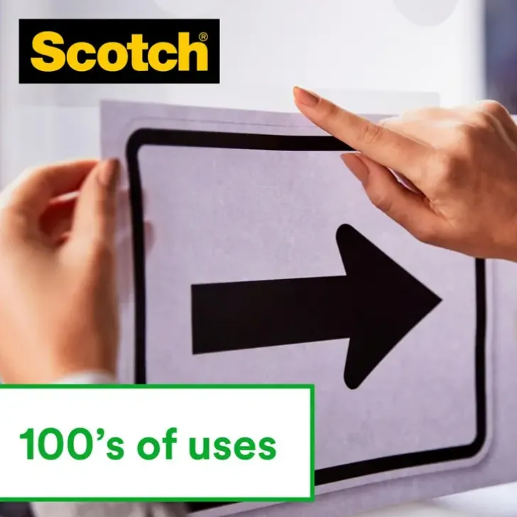 Scotch® Magic Invisible -Teippi, 19 Mm X 15 M + Kateen Sopiva Katkaisulaite