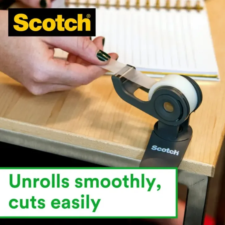 Scotch® Magic Invisible -Teippi, 19 Mm X 15 M + Kateen Sopiva Katkaisulaite