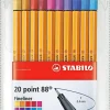 Stabilo Tussikyna Point 88 Fineliner 20 Varia