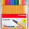 Stabilo Tussikyna Point 88 Fineliner 15 Varia
