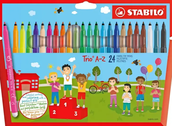 Stabilo Tussikynasarja Trio A-Z 24 Varia