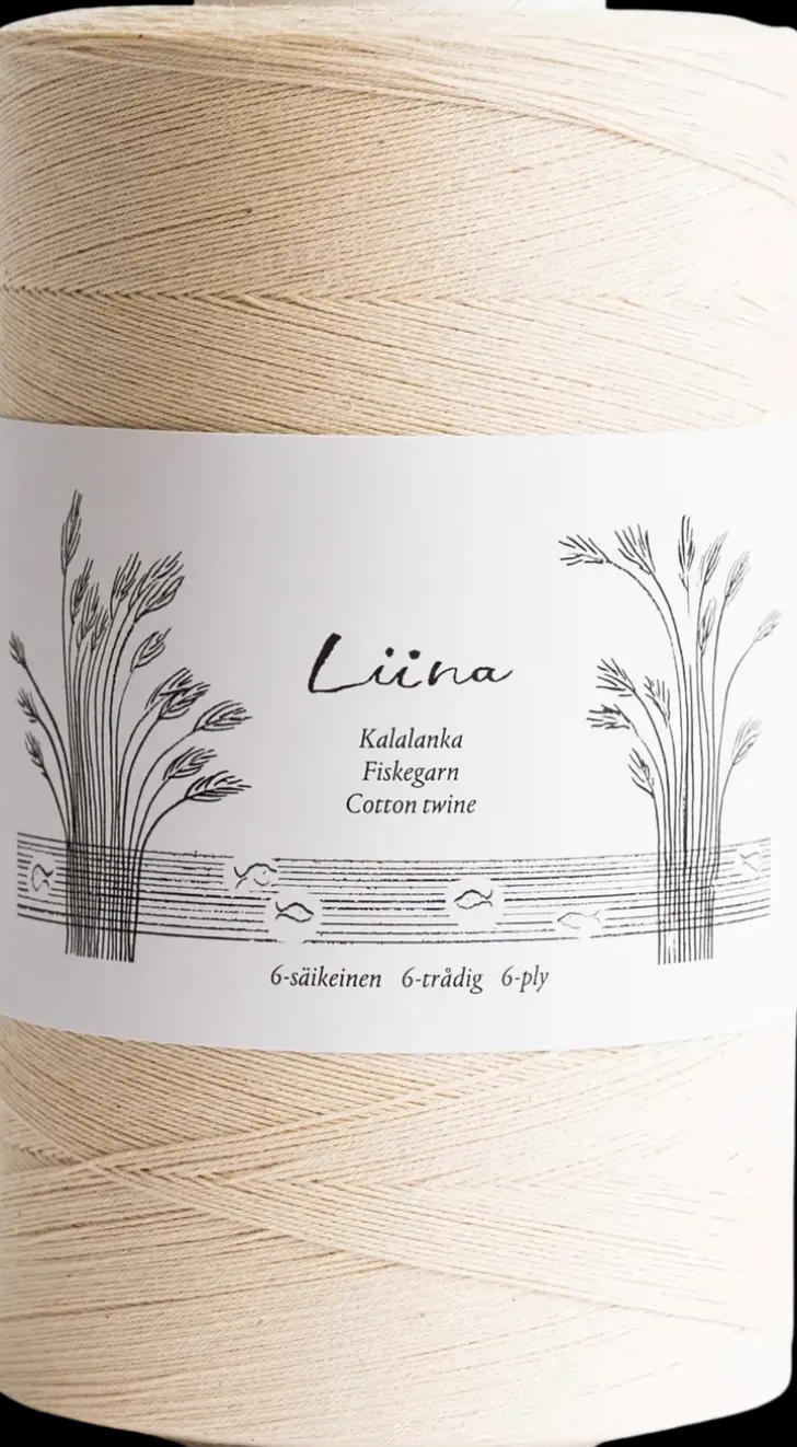 Suomen Lanka Liina Kalalanka 6-Saikeinen 500G Luonnonvalkoinen