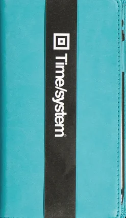 Taskukalenteri Time System Memory Turkoosi 2024