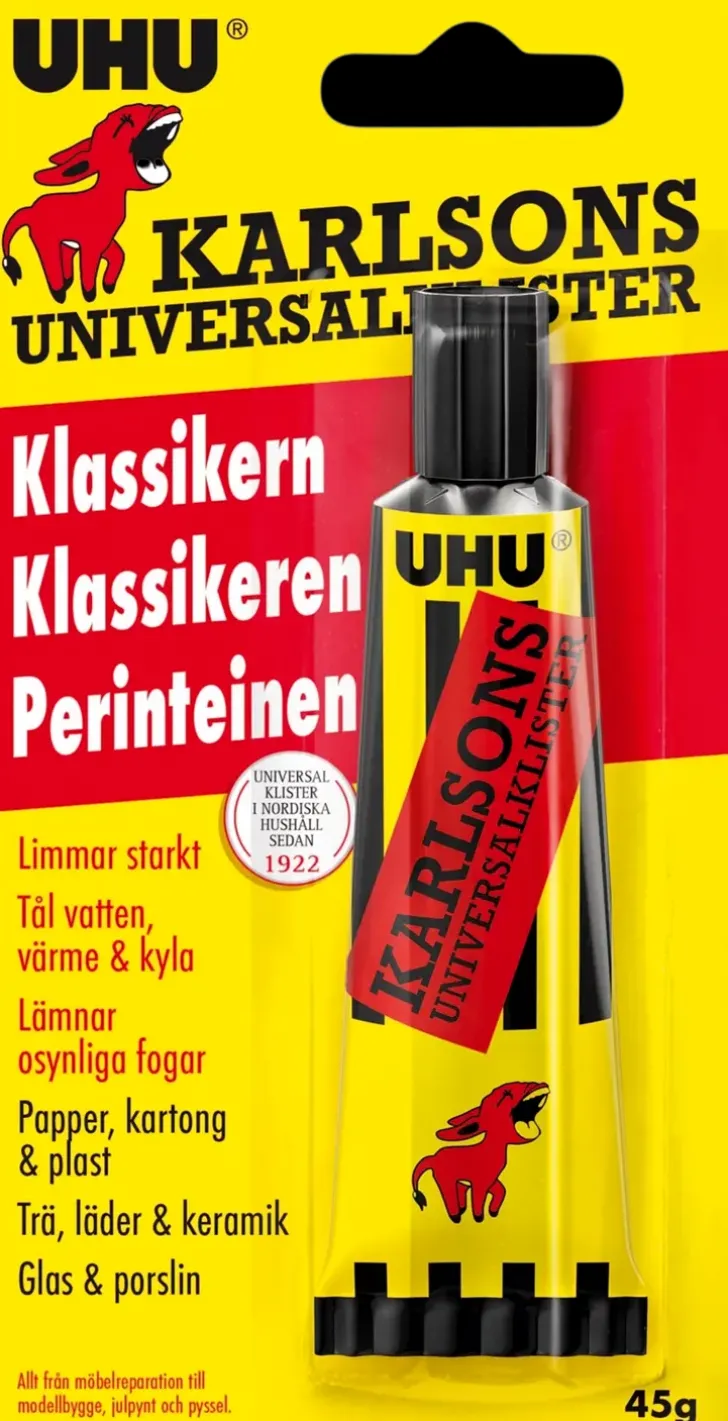Uhu Karlons Klister Yleisliima 45G