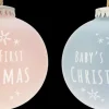 Weiste Eko-Pallo Baby'S First Christmas 85 Mm